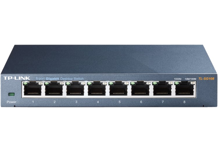 Vault CPS (Payment) TP-Link TL-SG108 8 Port Gigabit Unmanaged Ethernet Network Switch