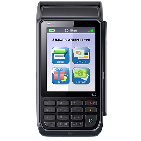 PAX S920 POS Terminal - 4G (S920-0AW-R75-02LA)