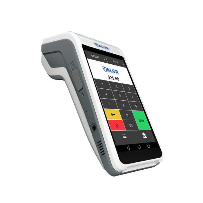 Valor PayTech VL500 – 5.5" Android POS Terminal | Wi-Fi, 4G, Ethernet, Printer, Camera