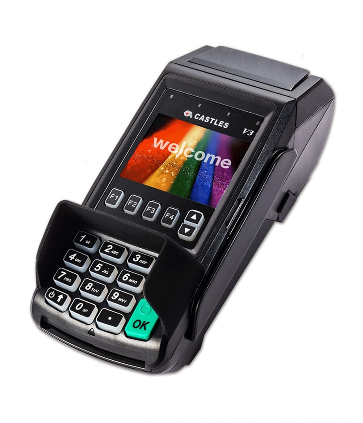 Castles VEGA3000 – Countertop Payment Terminal | USAePay Configured, Multi-Connectivity