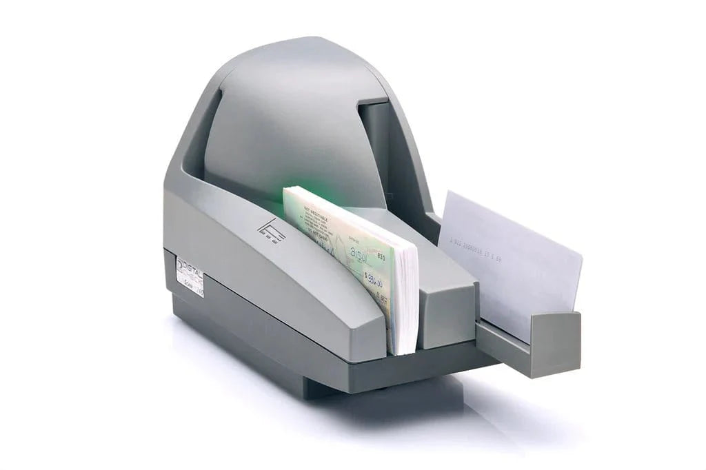 Digital Check Scanner | 50 DPM | 100-Item Feeder | ENERGY STAR Enhanced (No Franker)