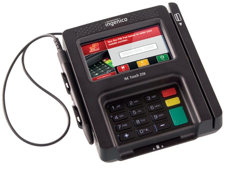 Ingenico ISC Touch 250 EMV NFC Terminal (NEW)