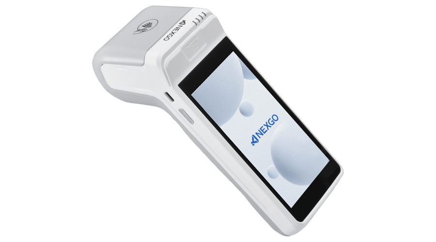 Nexgo N82 with 2-Year Warranty - Includes Battery, PS, Charge Station, Paper Roll, and SIM