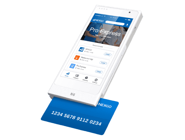 Nexgo N6 Countertop Wireless Terminal | WIFI/4G
