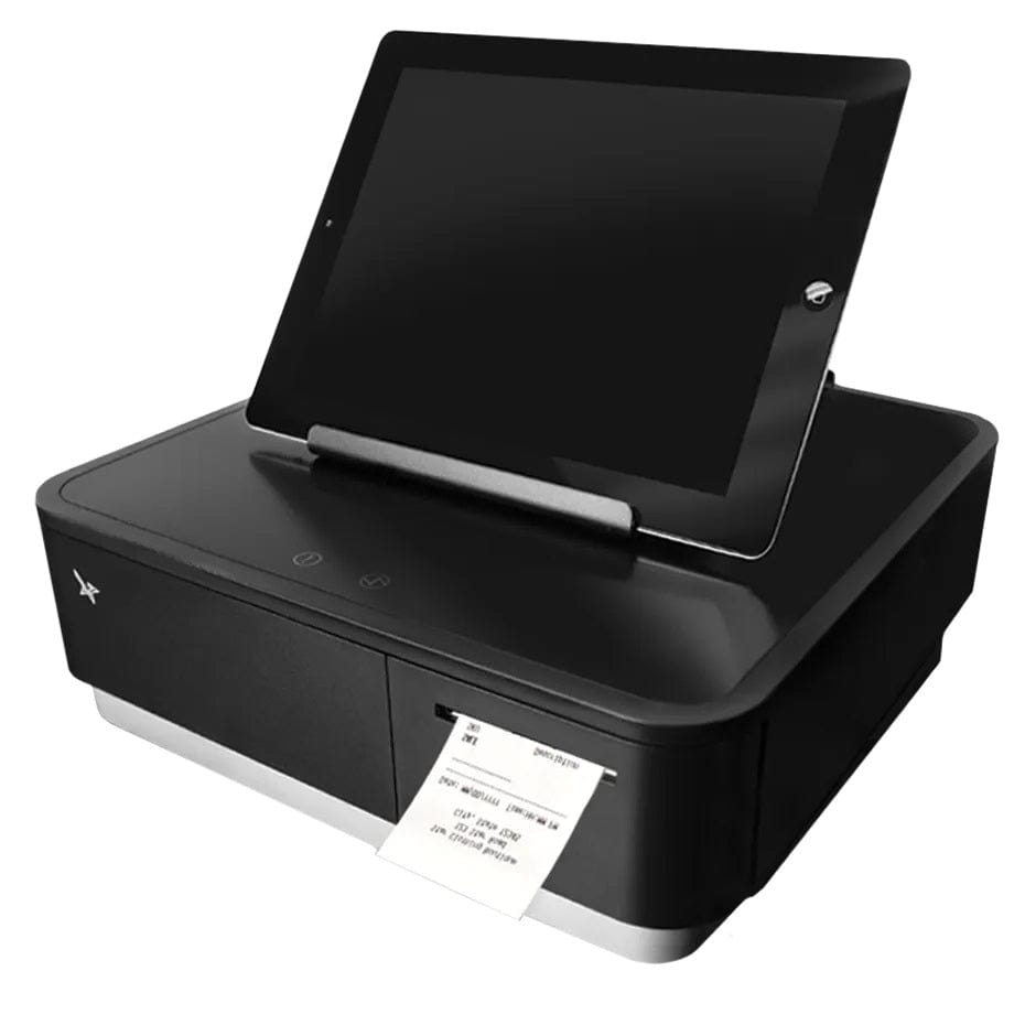 Star Micronics mPOP, Black, Integrated 2" Printer & Cash Drawer