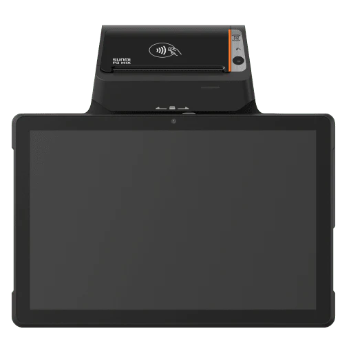 SUNMI V3 MIX – Android POS with Printer (10” Display, 4GB+32GB, 4G, NFC, Fingerprint)